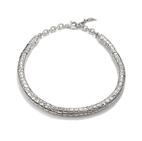 Collana Giovanni Raspini Donna Crocodile in Argento 10655 - 10655